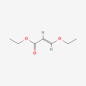 Ethyl (E)-3-Ethoxyacrylate chemical structure (CAS 5941-55-9)
