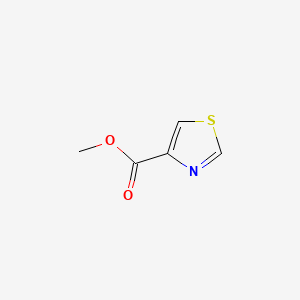 Methyl 4-thiazolecarboxylate chemical structure (CAS 59418-09-6)