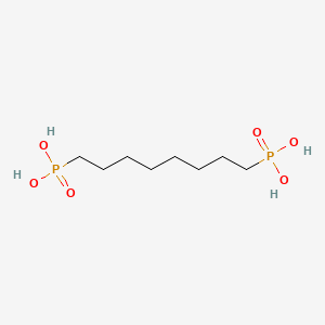1,8-Octanediphosphonic acid chemical structure (CAS 5943-66-8)