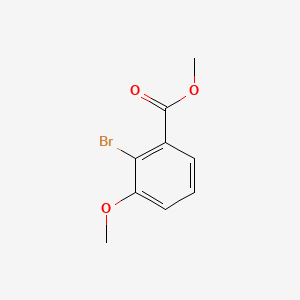 Methyl 2-bromo-3-methoxybenzoate chemical structure (CAS 59453-47-3)
