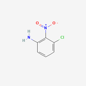 3-Chloro-2-nitroaniline chemical structure (CAS 59483-54-4)