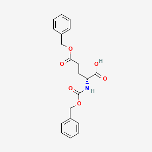 Z-D-Glu(OBzl)-OH chemical structure (CAS 59486-73-6)