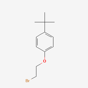 1-(2-Bromoethoxy)-4-(tert-butyl)benzene chemical structure (CAS 5952-59-0)