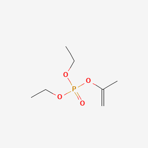 DIethyl isopropenyl phosphate chemical structure (CAS 5954-28-9)