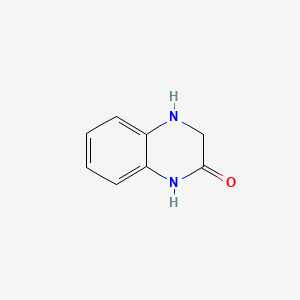3,4-Dihydroquinoxalin-2(1H)-one chemical structure (CAS 59564-59-9)