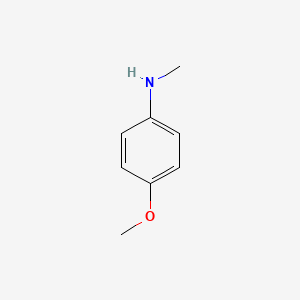 4-Methoxy-N-methylaniline chemical structure (CAS 5961-59-1)