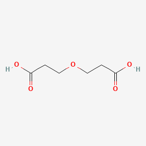 3,3'-Oxydipropanoic acid chemical structure (CAS 5961-83-1)