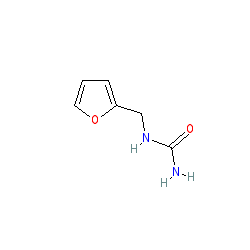 1-(Furan-2-ylmethyl)urea chemical structure (CAS 5962-13-0)