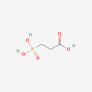 3-Phosphonopropanoic acid chemical structure (CAS 5962-42-5)
