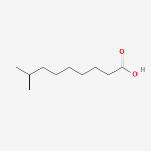 8-Methylnonanoic acid chemical structure (CAS 5963-14-4)