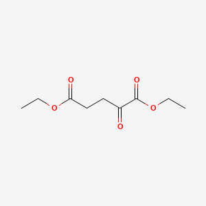Diethyl 2-oxopentanedioate chemical structure (CAS 5965-53-7)