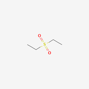 Diethylsulfone chemical structure (CAS 597-35-3)