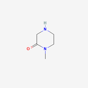1-Methylpiperazin-2-one chemical structure (CAS 59702-07-7)