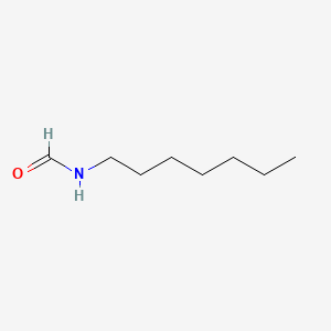 N-Heptylformamide chemical structure (CAS 59734-16-6)