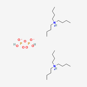 Bis(tri-n-butylammonium) pyrophosphate chemical structure (CAS 5975-18-8)