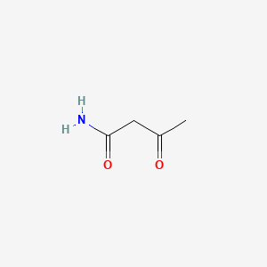 3-Oxobutanamide chemical structure (CAS 5977-14-0)