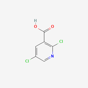 2,5-Dichloronicotinic acid chemical structure (CAS 59782-85-3)