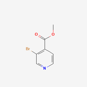 Methyl 3-bromoisonicotinate chemical structure (CAS 59786-31-1)