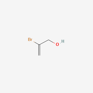 2-Bromoprop-2-en-1-ol chemical structure (CAS 598-19-6)