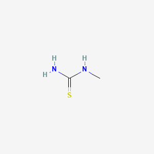 N-Methylthiourea chemical structure (CAS 598-52-7)