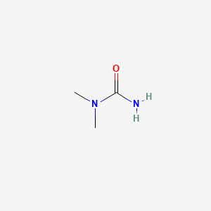 1,1-Dimethylurea chemical structure (CAS 598-94-7)