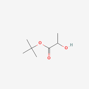 tert-Butyl 2-hydroxypropanoate chemical structure (CAS 59854-10-3)