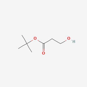 tert-Butyl-3-hydroxypropionate chemical structure (CAS 59854-11-4)