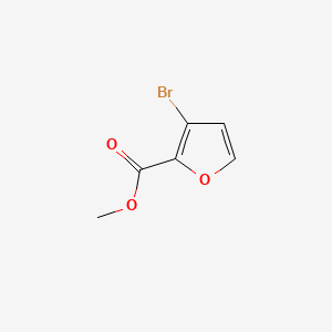 Methyl 3-bromofuran-2-carboxylate chemical structure (CAS 59862-77-0)