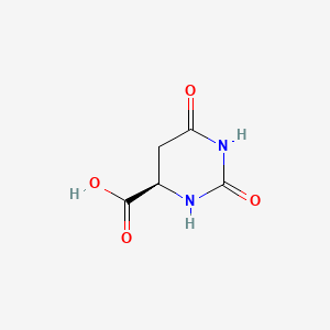 (R)-2,6-Dioxohexahydropyrimidine-4-carboxylic acid chemical structure (CAS 5988-53-4)