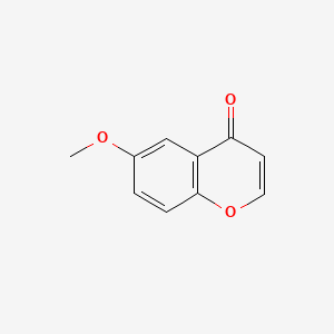 6-Methoxy-4H-chromen-4-one chemical structure (CAS 59887-88-6)