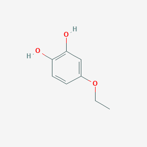 4-Ethoxybenzene-1,2-diol chemical structure (CAS 59893-65-1)