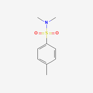 N,N,4-Trimethylbenzenesulfonamide chemical structure (CAS 599-69-9)