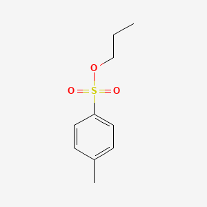 Propyl 4-methylbenzenesulfonate chemical structure (CAS 599-91-7)