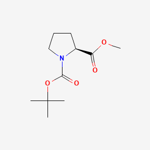 Boc-Pro-OMe chemical structure (CAS 59936-29-7)