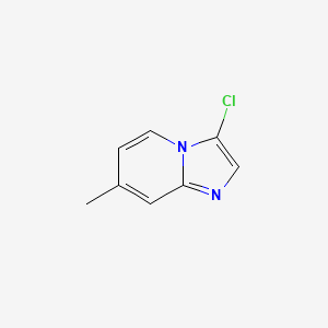 3-Chloro-7-methylimidazo[1,2-a]pyridine chemical structure (CAS 59938-28-2)