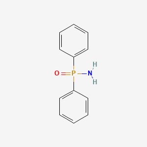 P,P-Diphenylphosphinic amide chemical structure (CAS 5994-87-6)