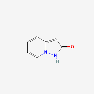 Pyrazolo[1,5-a]pyridin-2(1H)-one chemical structure (CAS 59942-87-9)