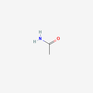 Acetamide chemical structure (CAS 60-35-5)