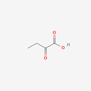 2-Oxobutanoic acid chemical structure (CAS 600-18-0)