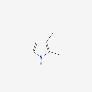 2,3-Dimethyl-1H-pyrrole chemical structure (CAS 600-28-2)