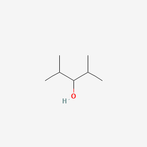 2,4-Dimethylpentan-3-ol chemical structure (CAS 600-36-2)