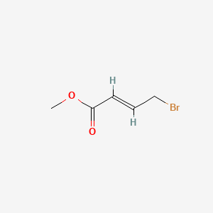 (E)-Methyl 4-bromobut-2-enoate chemical structure (CAS 6000-00-6)
