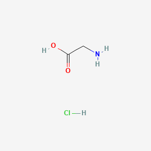 Glycine hydrochloride chemical structure (CAS 6000-43-7)