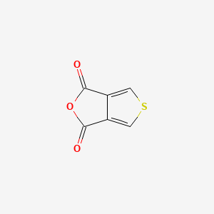 Thieno[3,4-c]furan-1,3-dione chemical structure (CAS 6007-85-8)