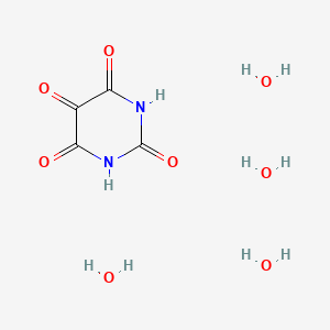 Pyrimidine-2,4,5,6(1H,3H)-tetraone tetrahydrate chemical structure (CAS 6010-91-9)