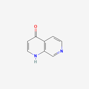 1,7-Naphthyridin-4(1H)-one chemical structure (CAS 60122-51-2)