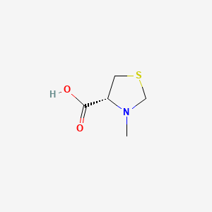 (R)-3-Methylthiazolidine-4-carboxylic acid chemical structure (CAS 60129-40-0)