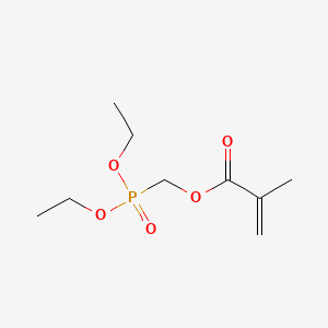 (Diethoxyphosphoryl)methyl methacrylate chemical structure (CAS 60161-88-8)