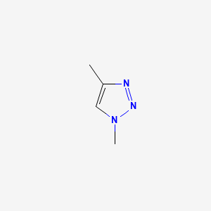 1,4-Dimethyl-1H-1,2,3-triazole chemical structure (CAS 60166-43-0)