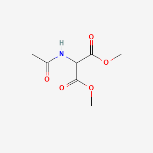 Dimethyl 2-acetamidomalonate chemical structure (CAS 60187-67-9)